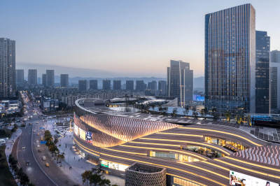 现代 轻奢 创意 商业建筑 建筑外观