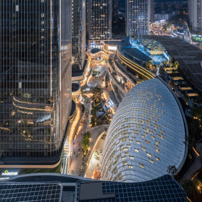 现代 轻奢 创意 商业建筑 建筑外观