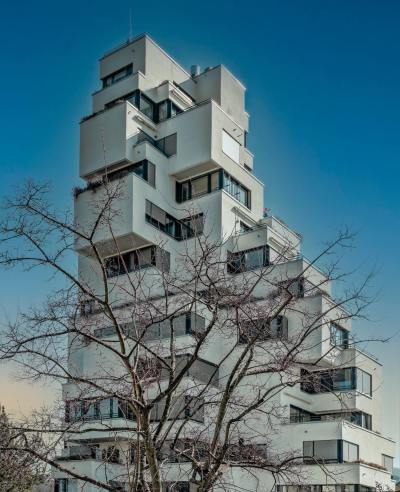 公寓建筑 建筑外观 现代 简约 创意