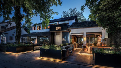 中式 复古 古典 建筑外观 创意 商业建筑