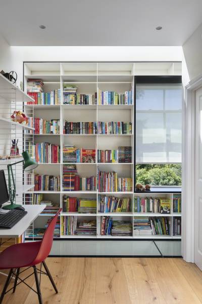 现代 简约 创意 书柜 书桌椅 书房