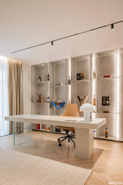 现代 轻奢 创意 书桌椅 书柜