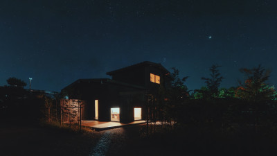 日韩 木屋 复古 做旧 一户建 日式住宅 建筑外观 园艺景观