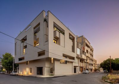 现代 极简 创意 建筑外观 住宅公寓