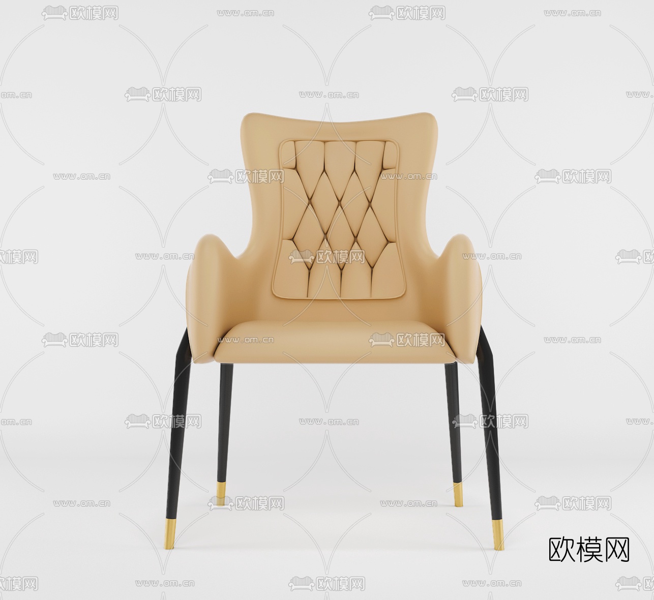 现代单椅3d模型