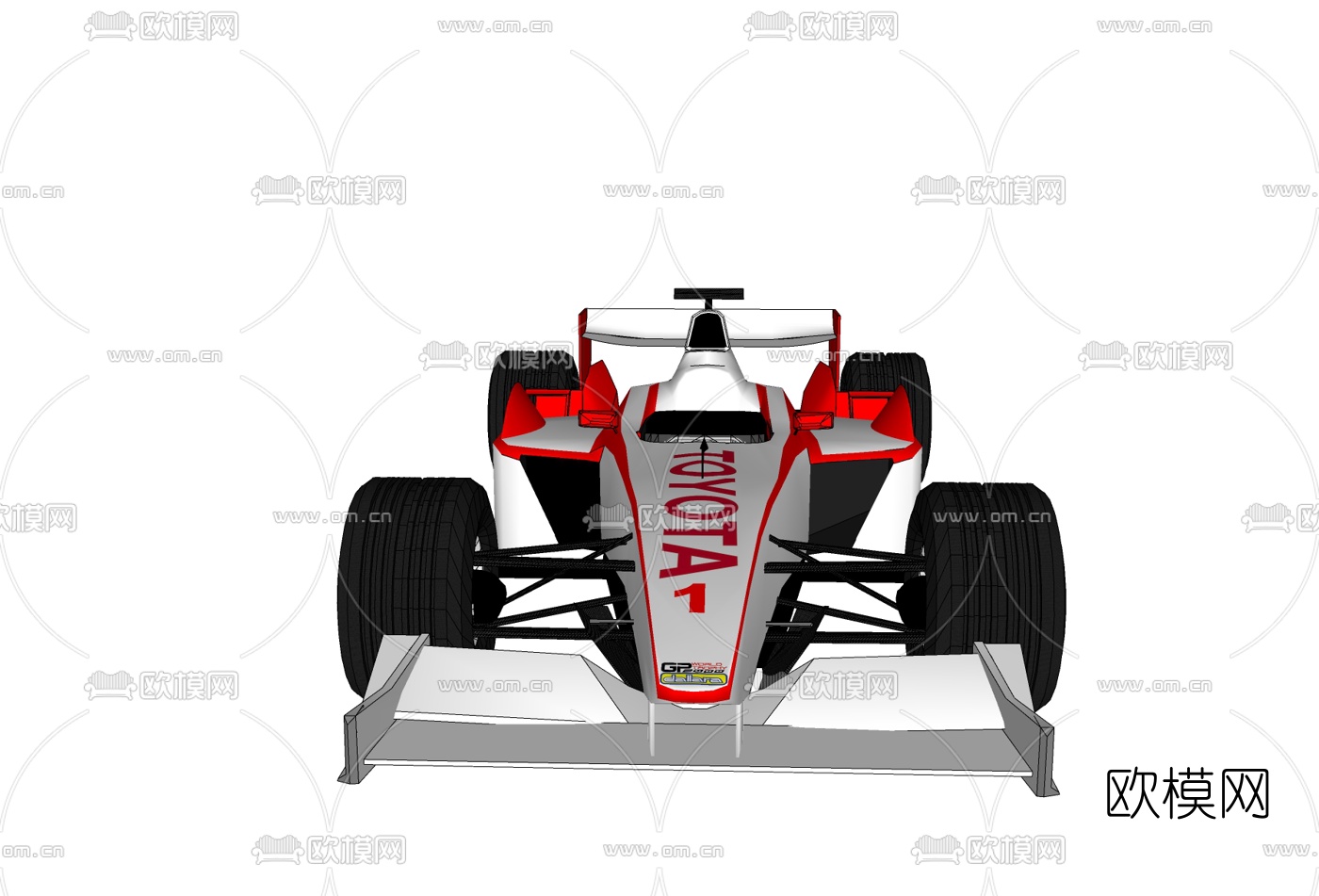现代赛车免费su模型下载