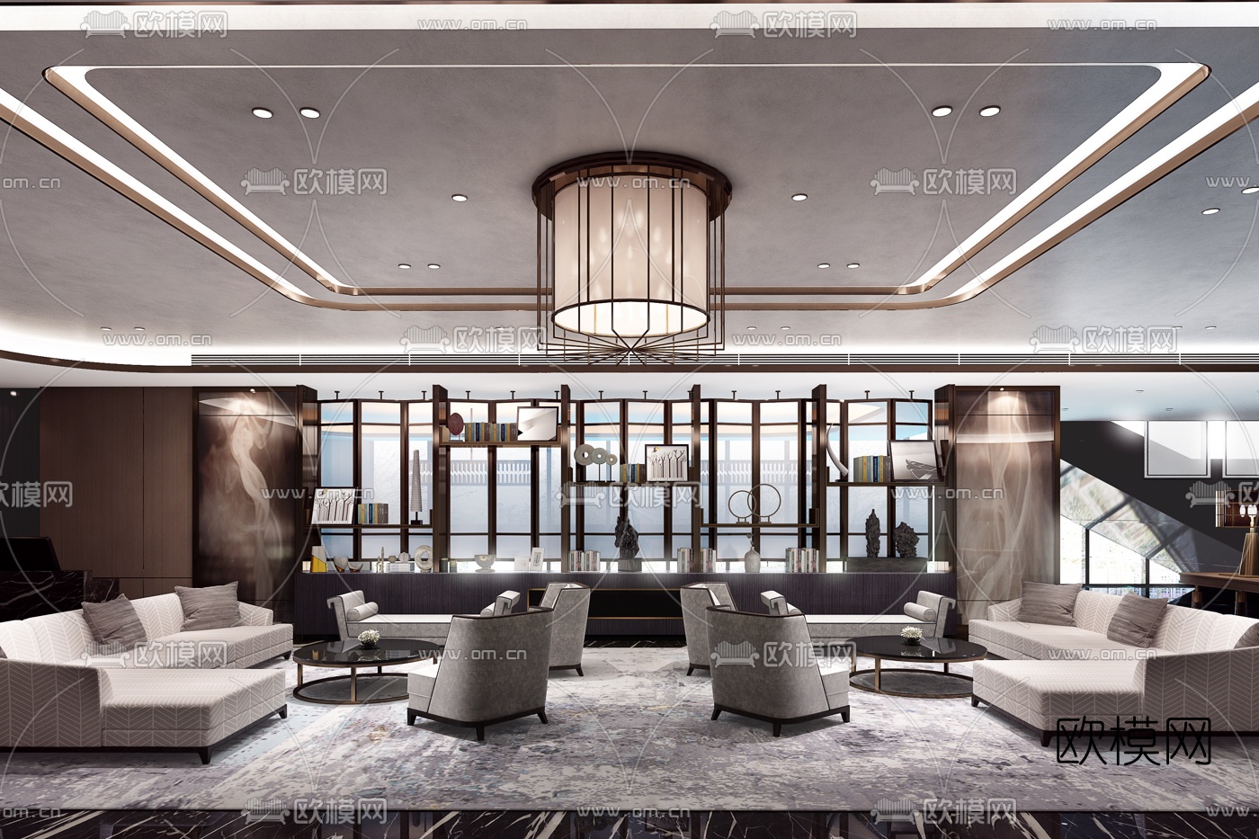 CL3思联建筑设计 珠海仁恒洲际酒店3d模型