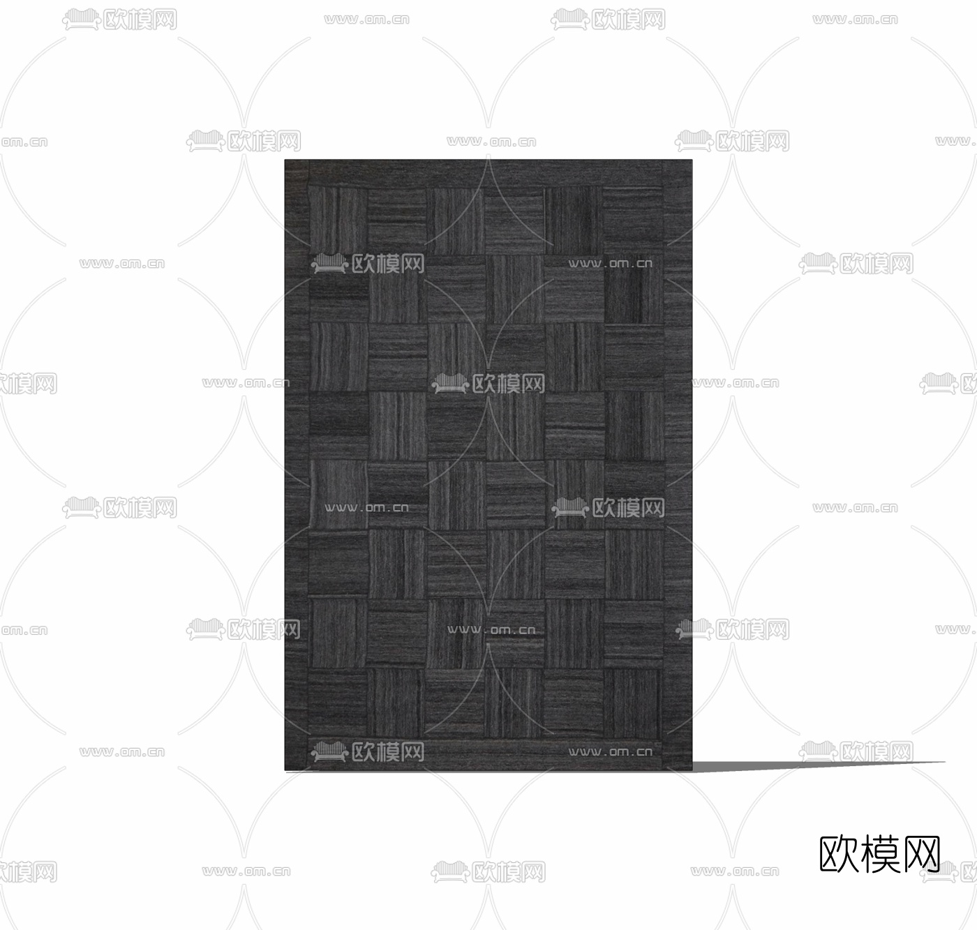 现代木地板免费su模型下载