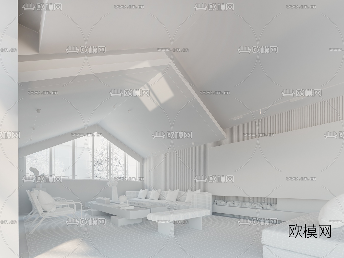 集艾设计 & LSD设计 南京安品园舍·可园豪宅3d模型
