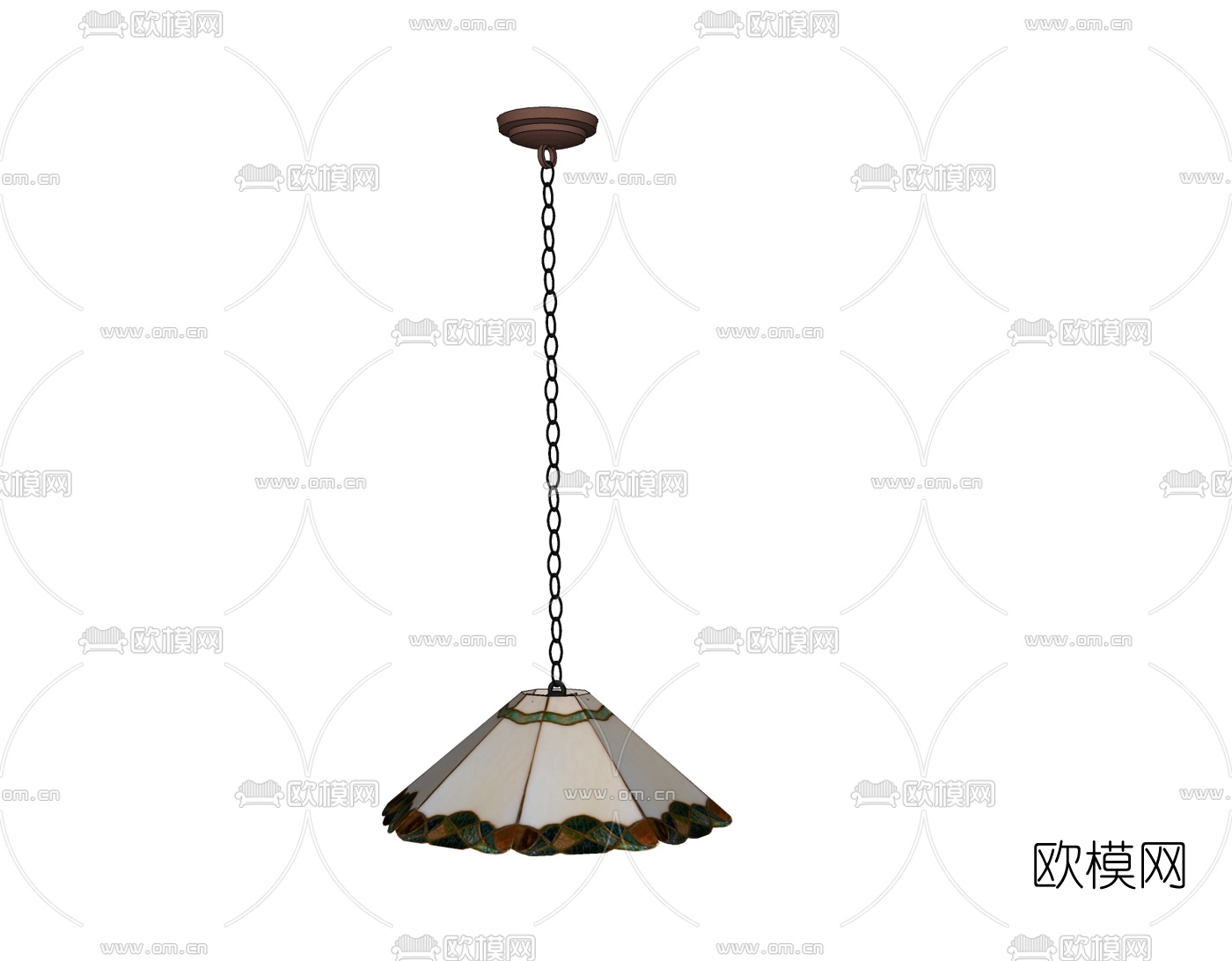 欧式吊灯免费su模型下载