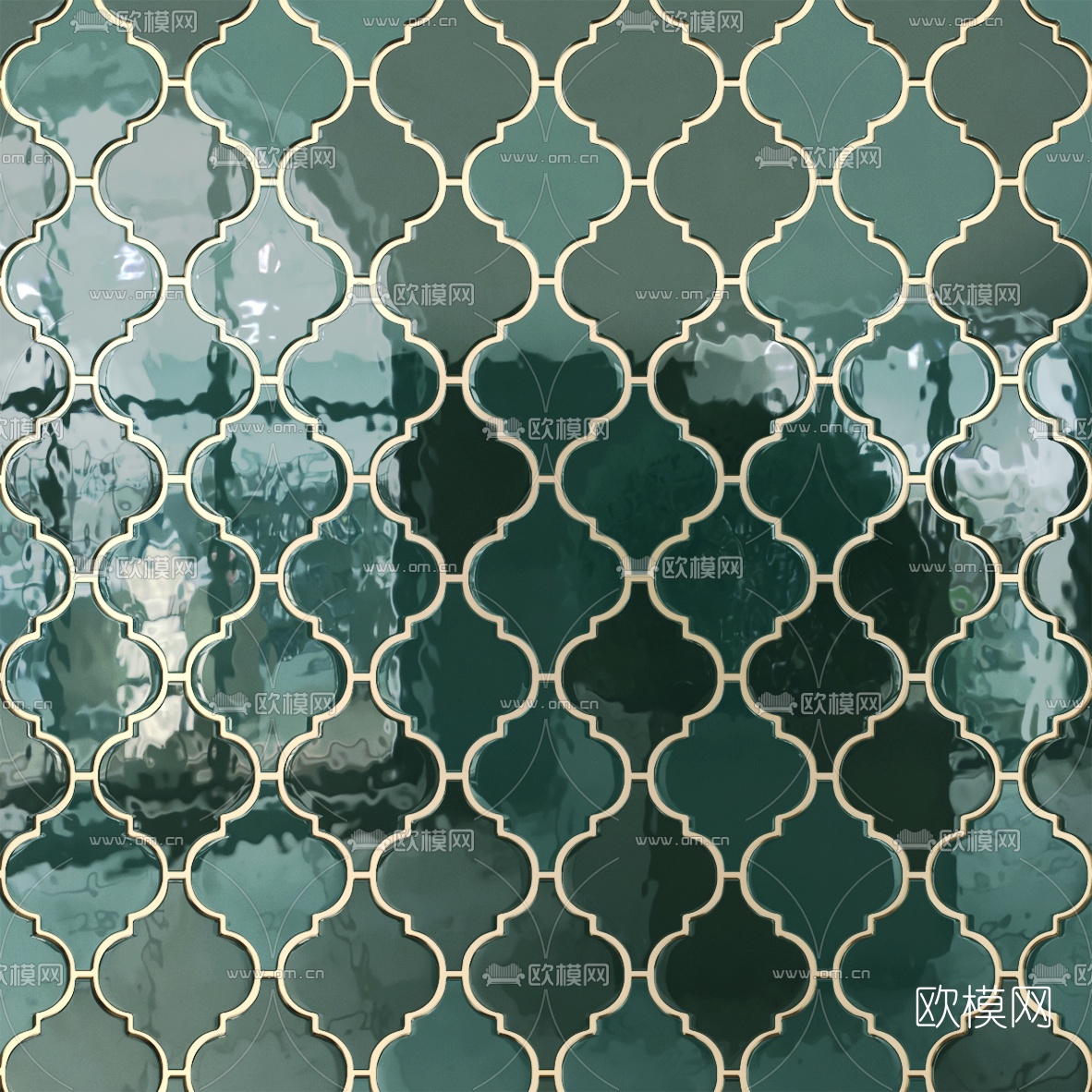 现代个性瓷砖3d模型下载（渲染图2）