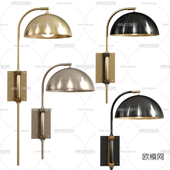 Moooi 壁灯3d模型下载