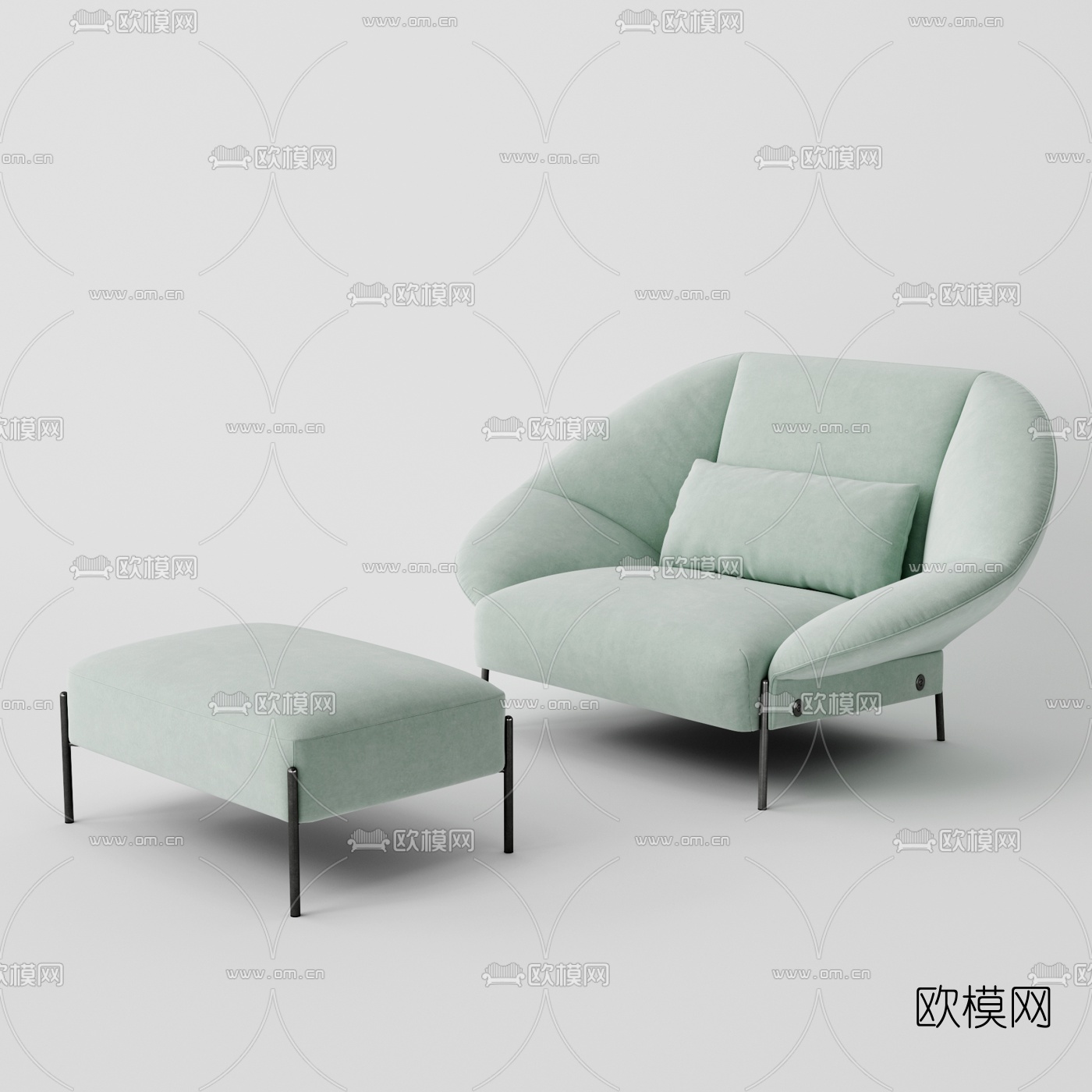 Ligne roset 休闲椅3d模型