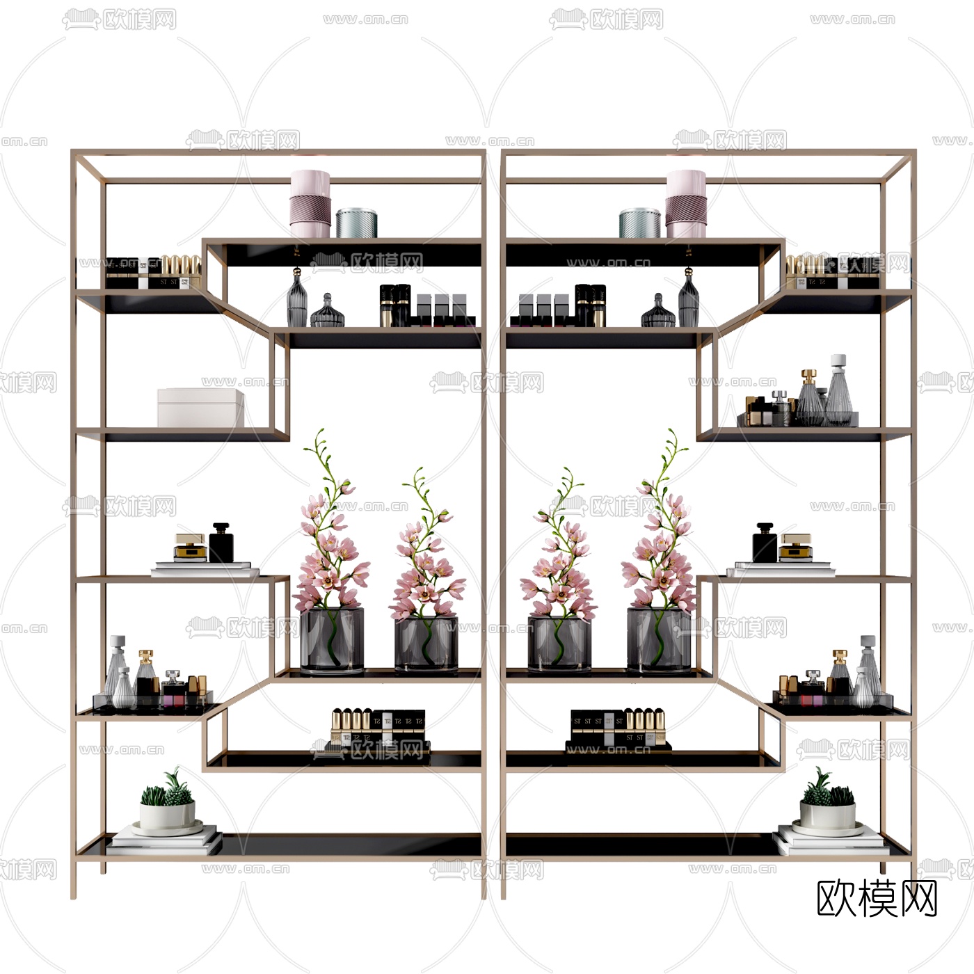 现代装饰架3d模型