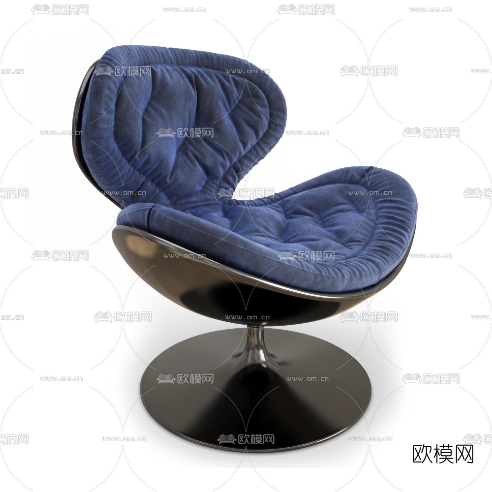 现代轻奢椅子3d模型下载（渲染图1）