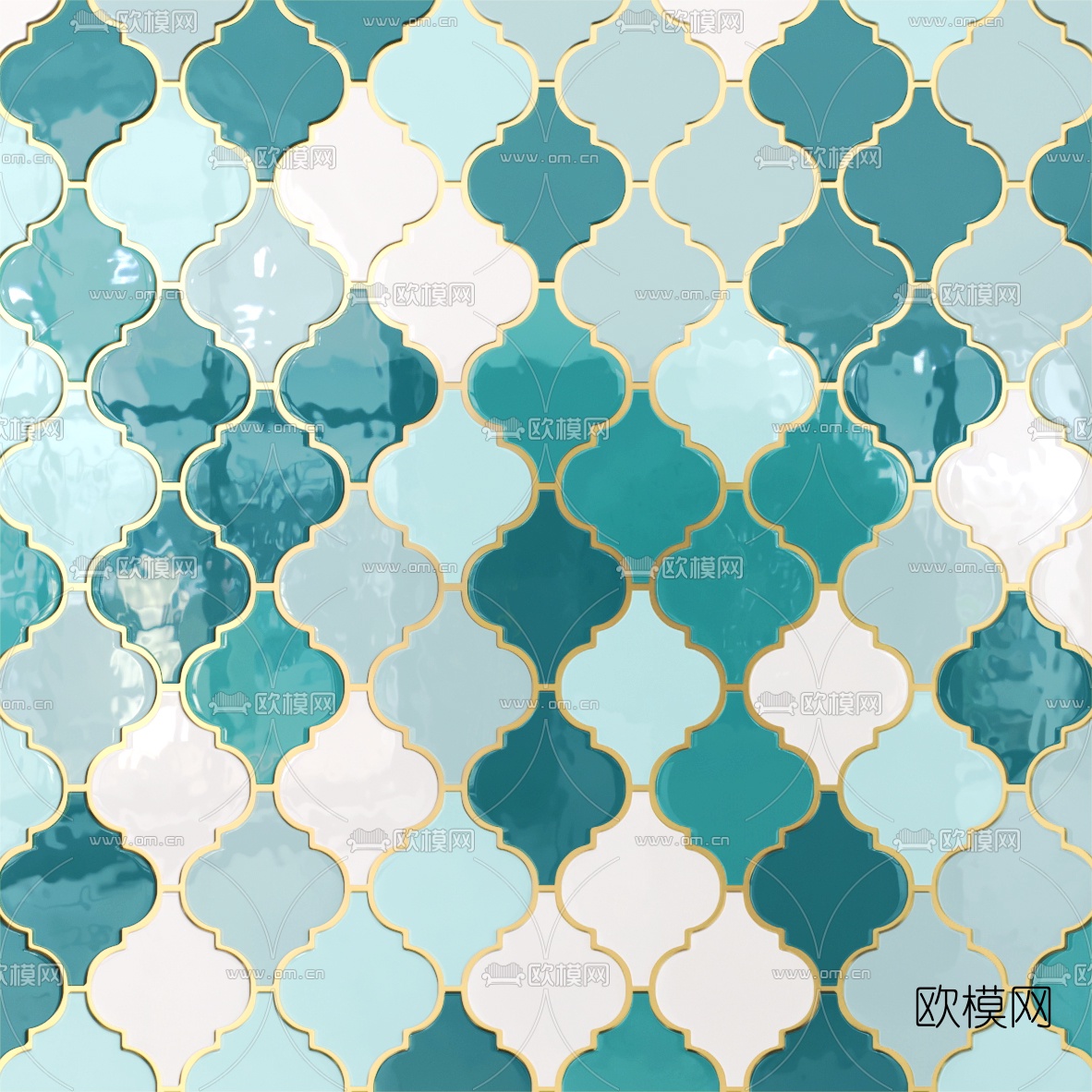 现代个性瓷砖3d模型下载（渲染图3）