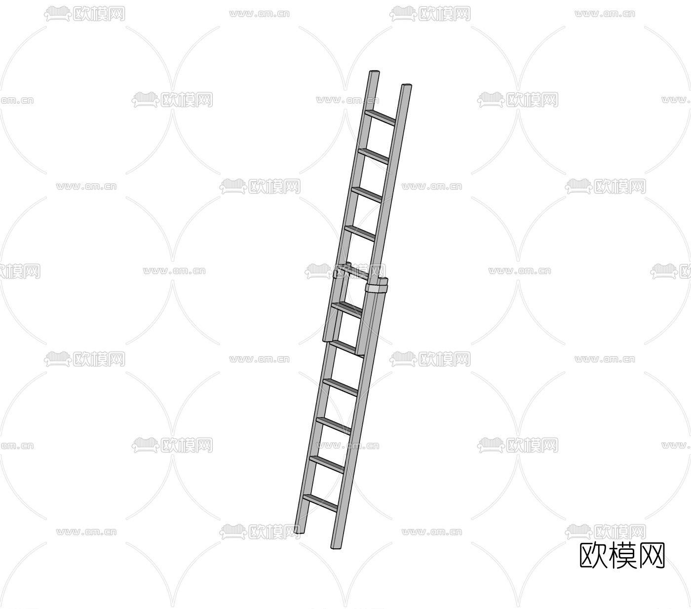 现代梯子免费su模型下载