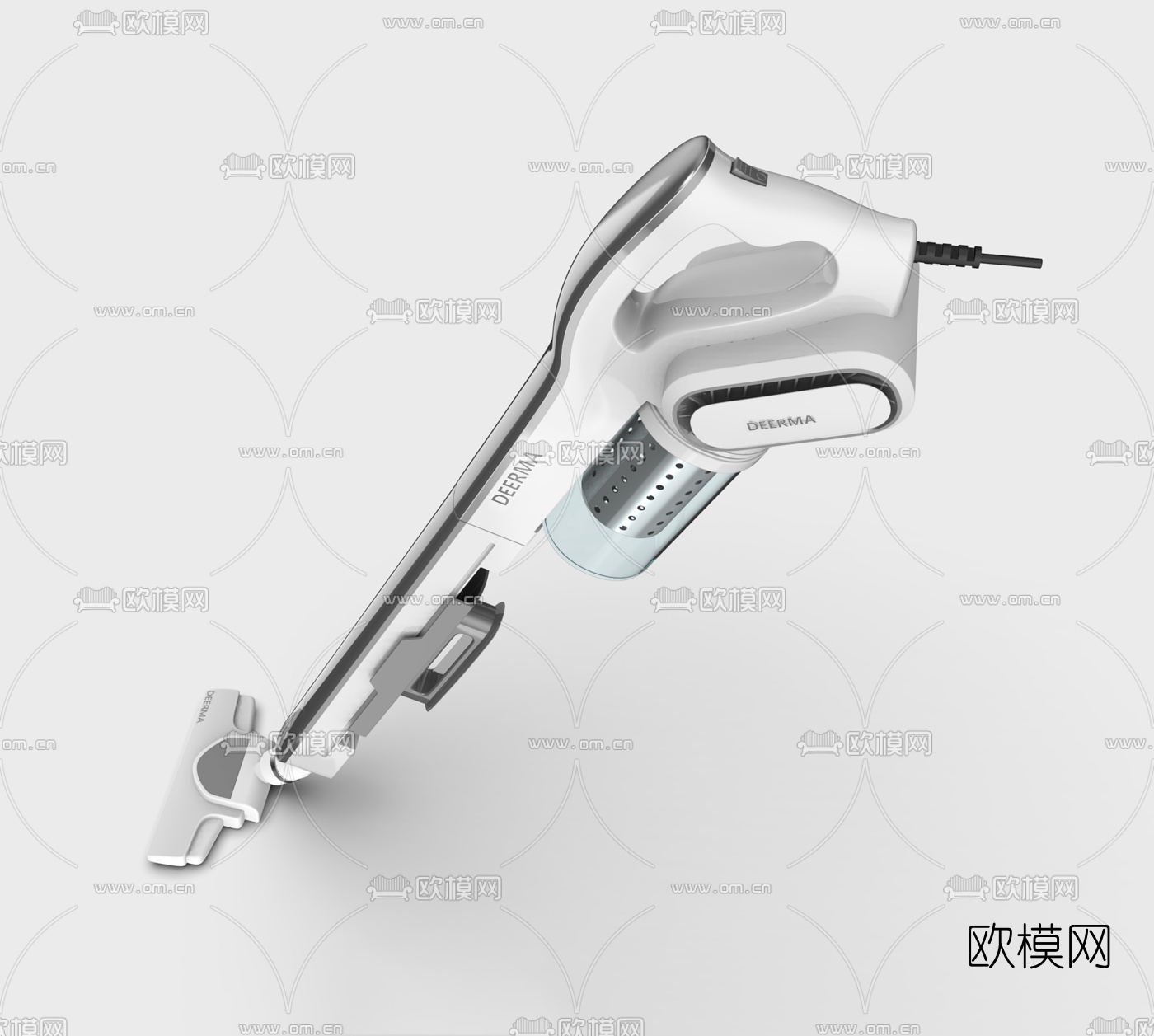 现代吸尘器3d模型