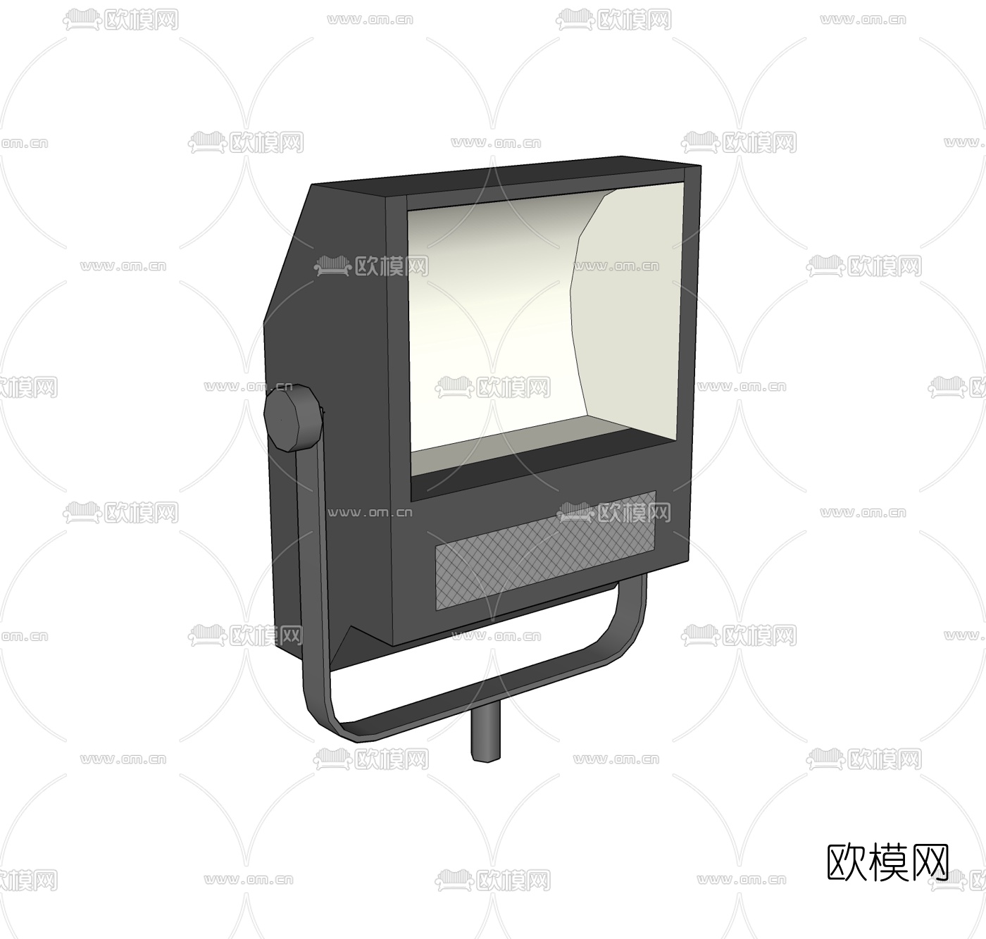 现代舞台灯免费su模型下载