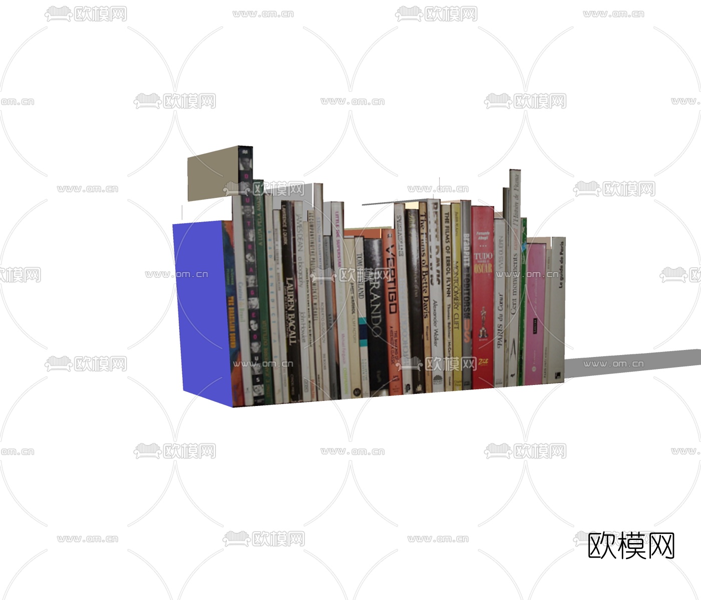 现代书籍免费su模型下载