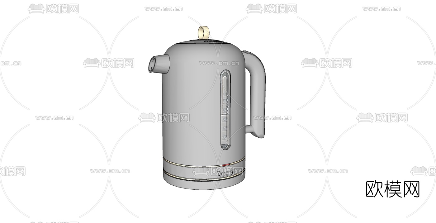 现代电热水壶免费su模型下载