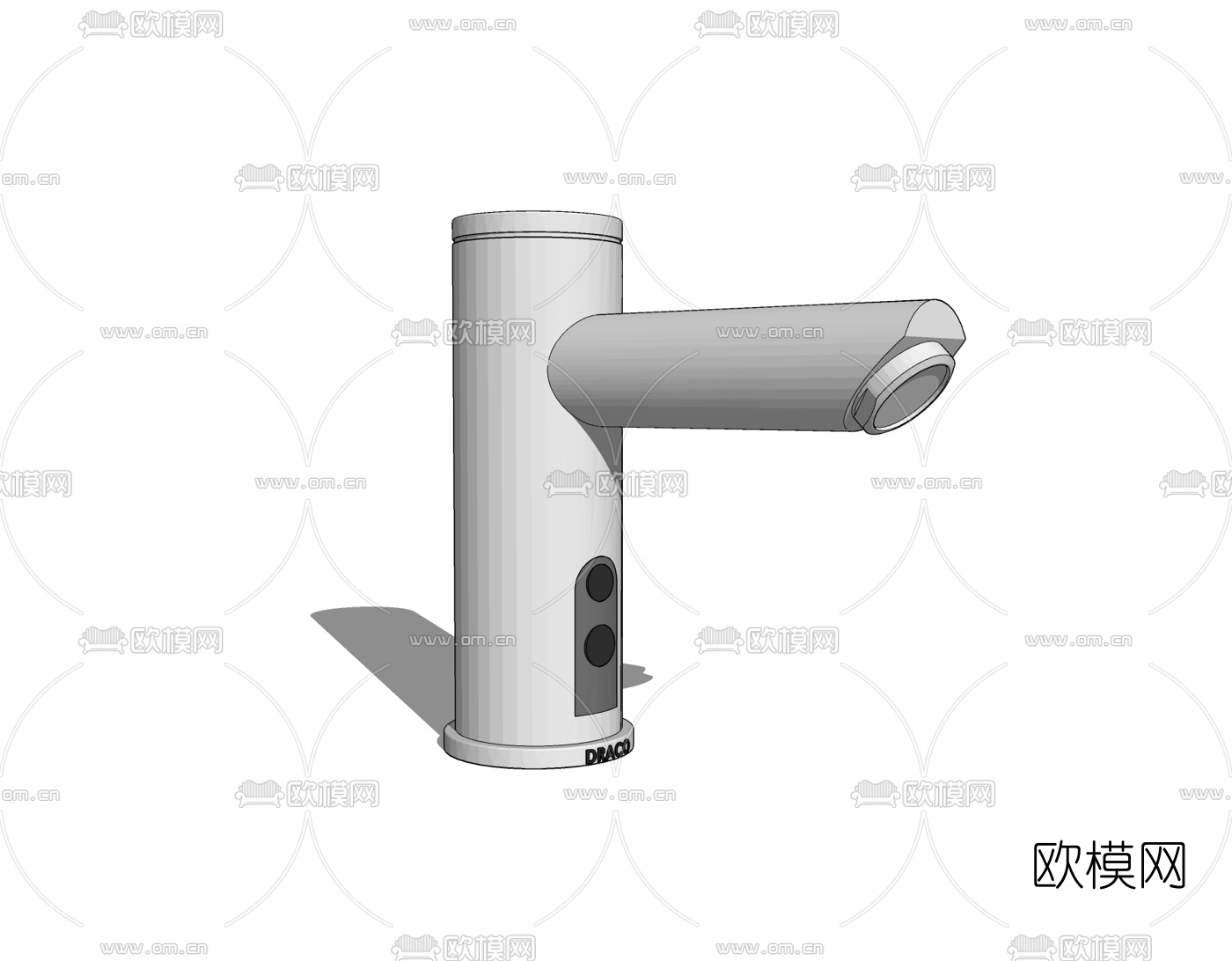 现代水龙头免费su模型下载
