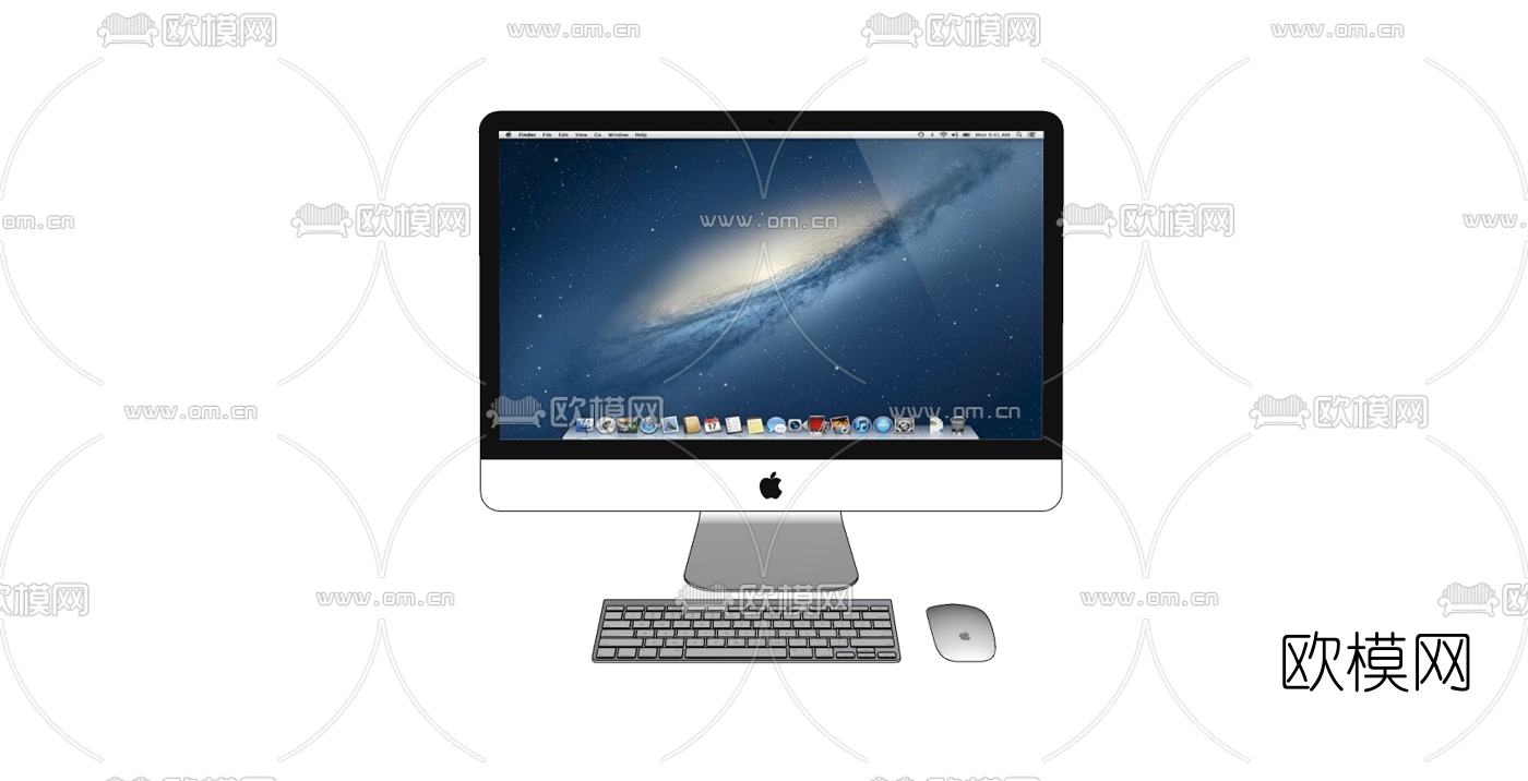 现代电脑显示器免费su模型下载