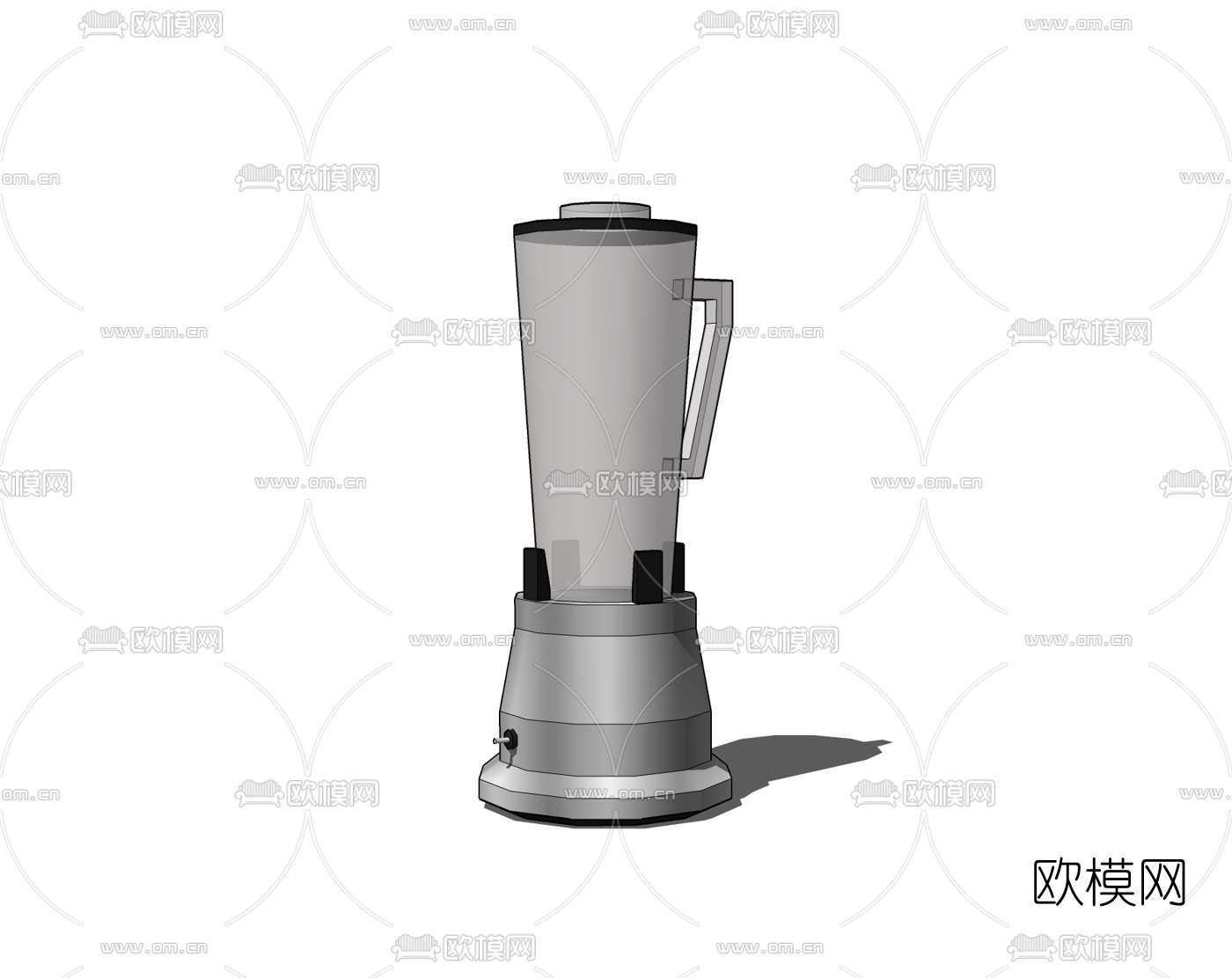 现代榨汁机免费su模型下载