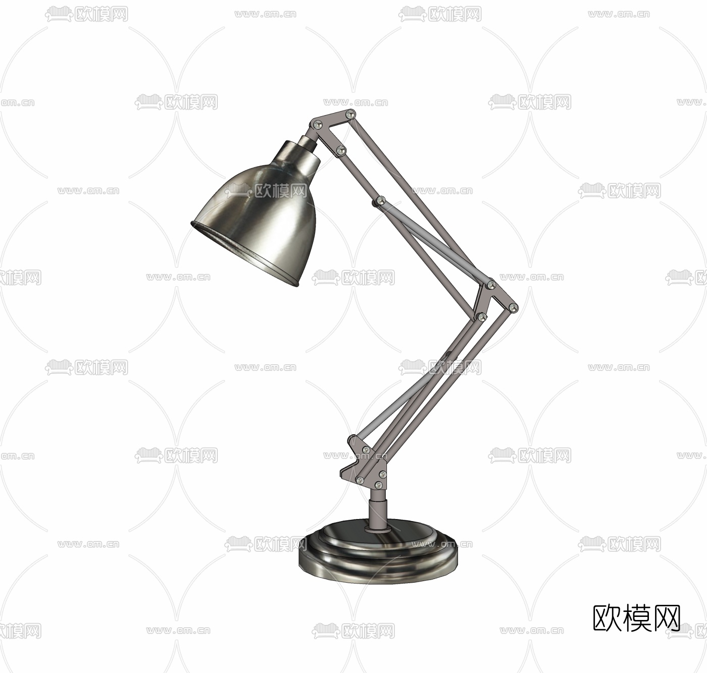 工业风台灯免费su模型下载
