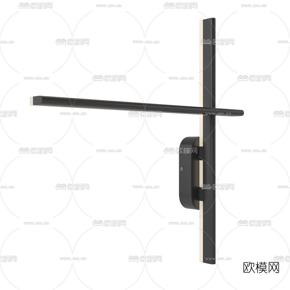 现代简约创意壁灯3d模型