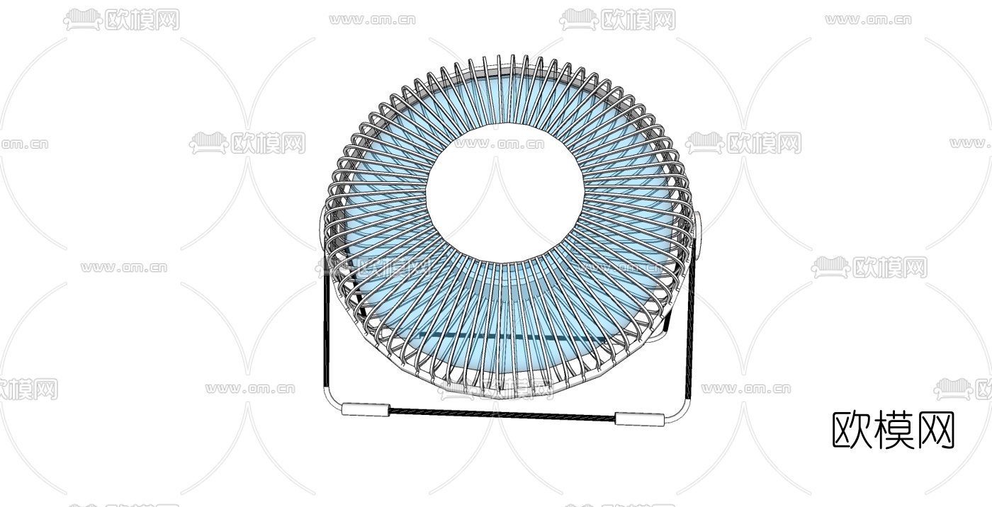 现代电风扇免费su模型下载