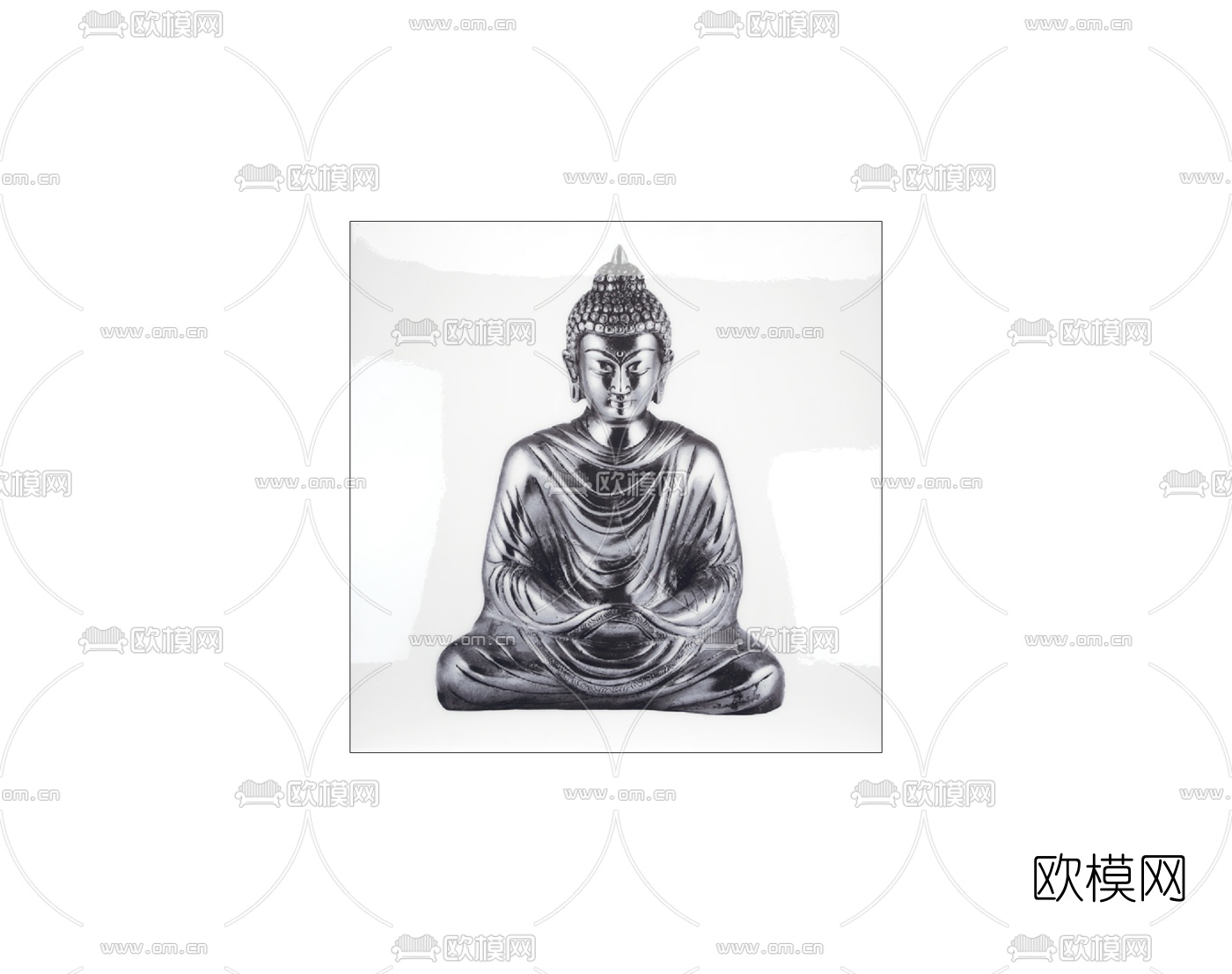 现代装饰画免费su模型下载