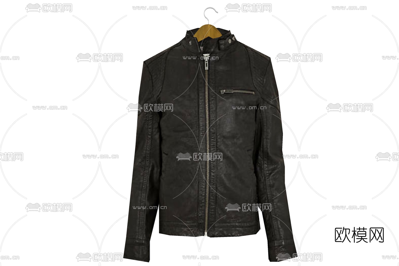 现代长袖衣服免费su模型下载