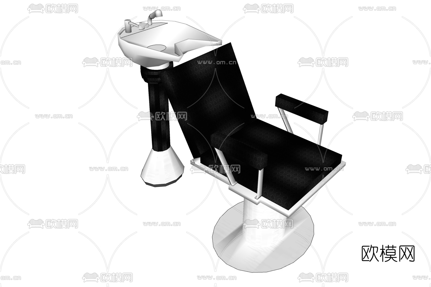 现代按摩椅免费su模型下载