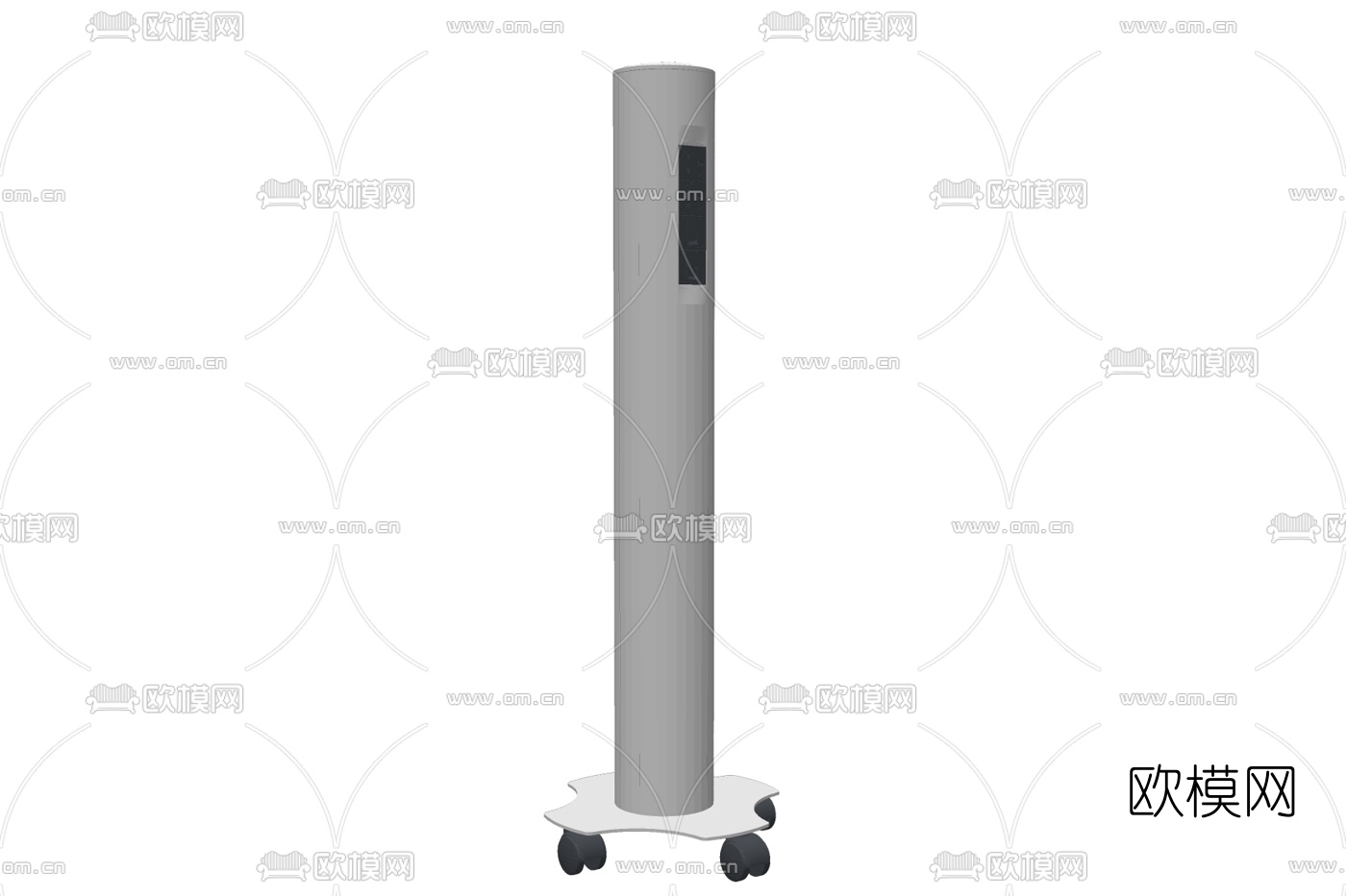 现代石柱免费su模型下载