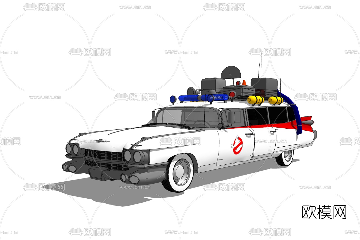 现代军用汽车免费su模型下载