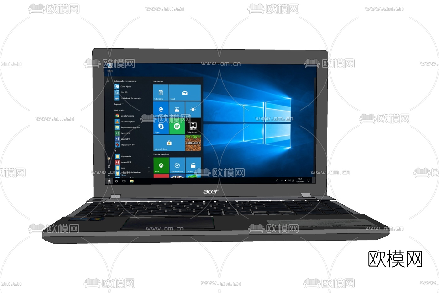 现代笔记本电脑免费su模型下载