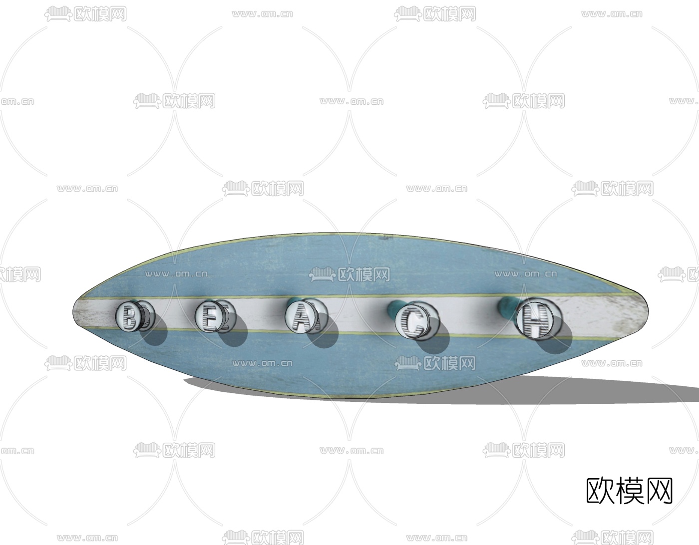 现代儿童挂件免费su模型下载