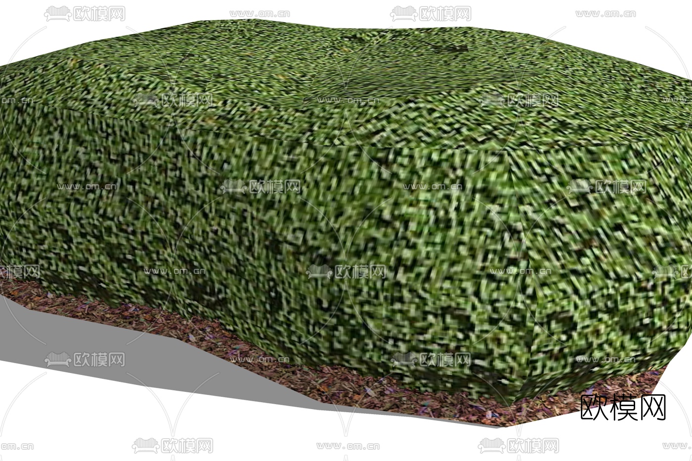 现代花圃免费su模型下载