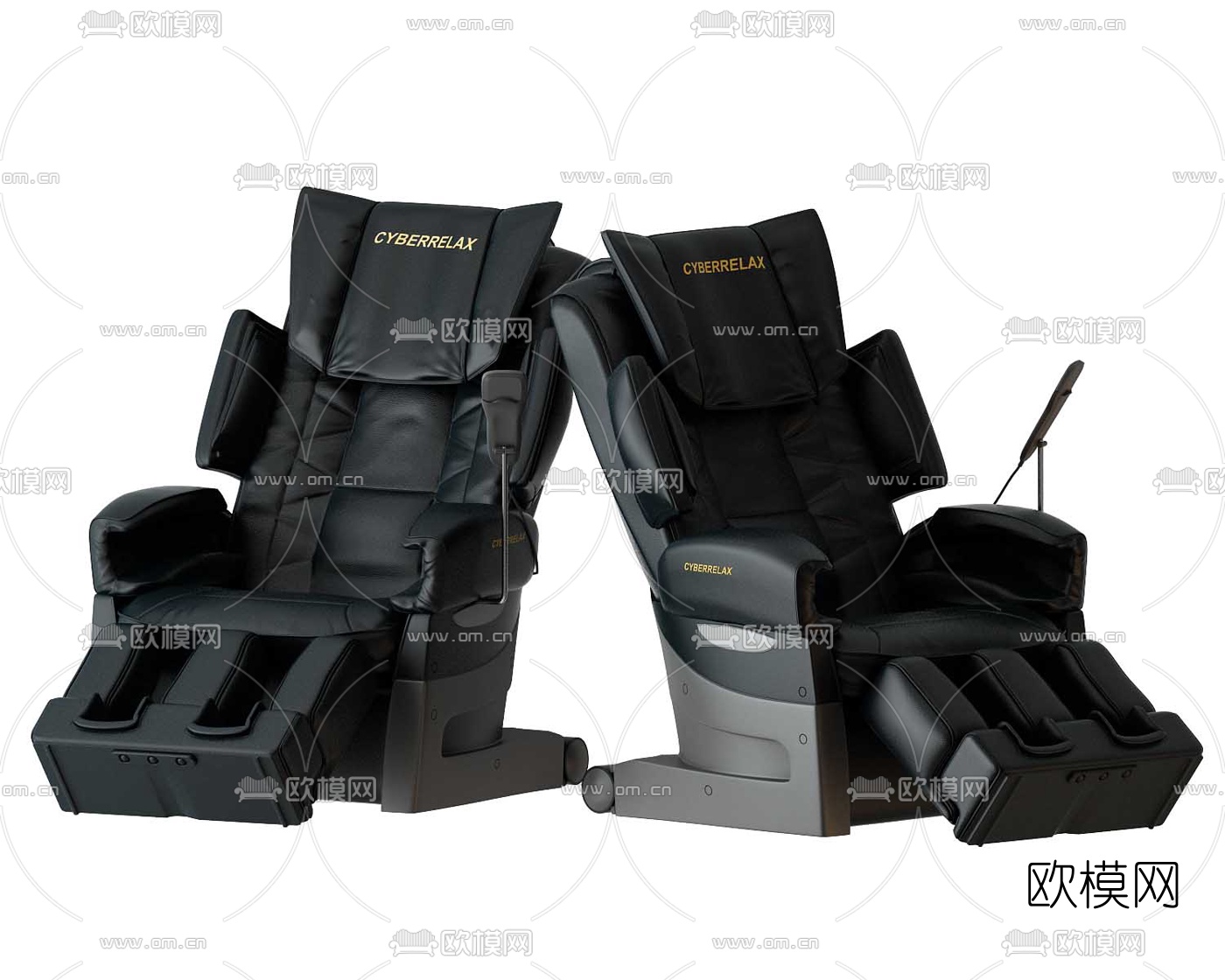 现代按摩椅3d模型