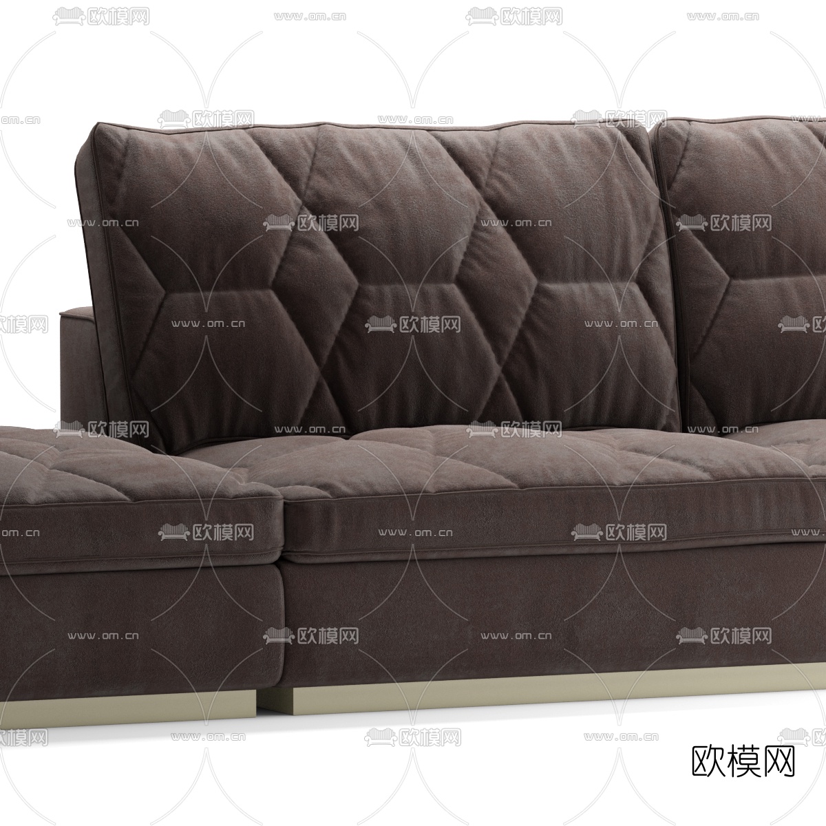 Moroso 多人沙发3d模型下载（渲染图3）