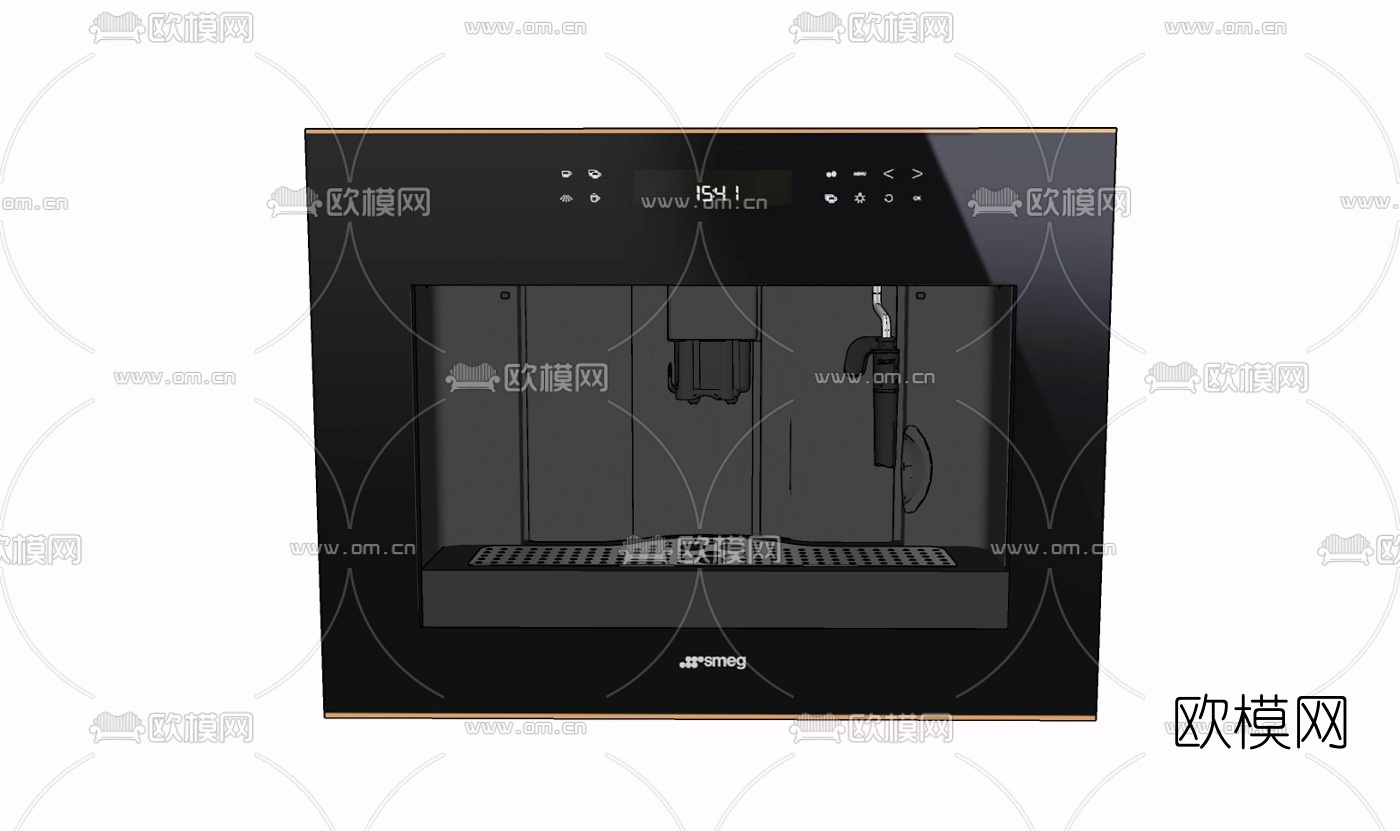 现代饮水机免费su模型下载