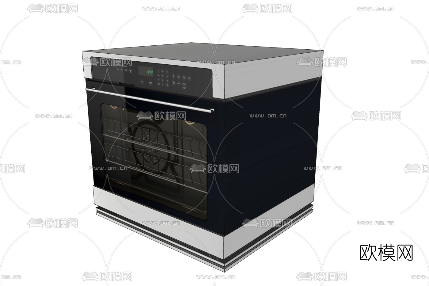 现代消毒柜免费su模型下载