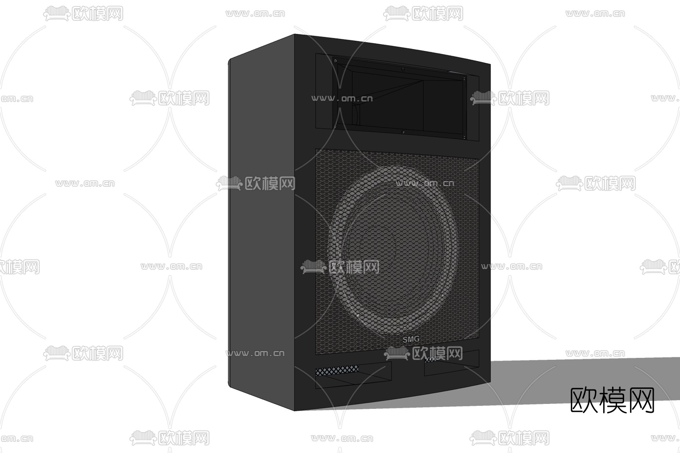 现代音响免费su模型下载