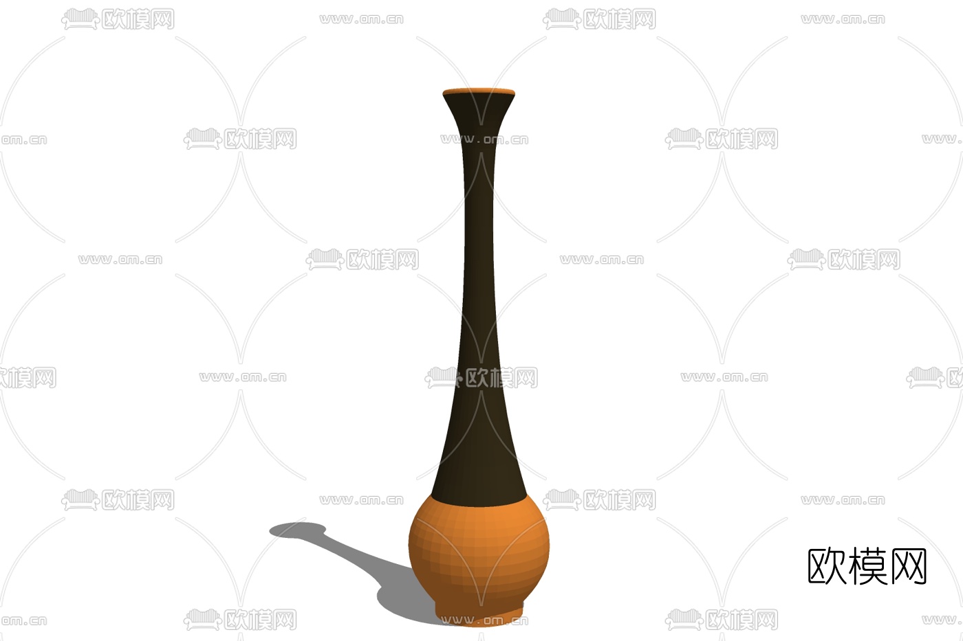 中式陶瓷器皿免费su模型下载