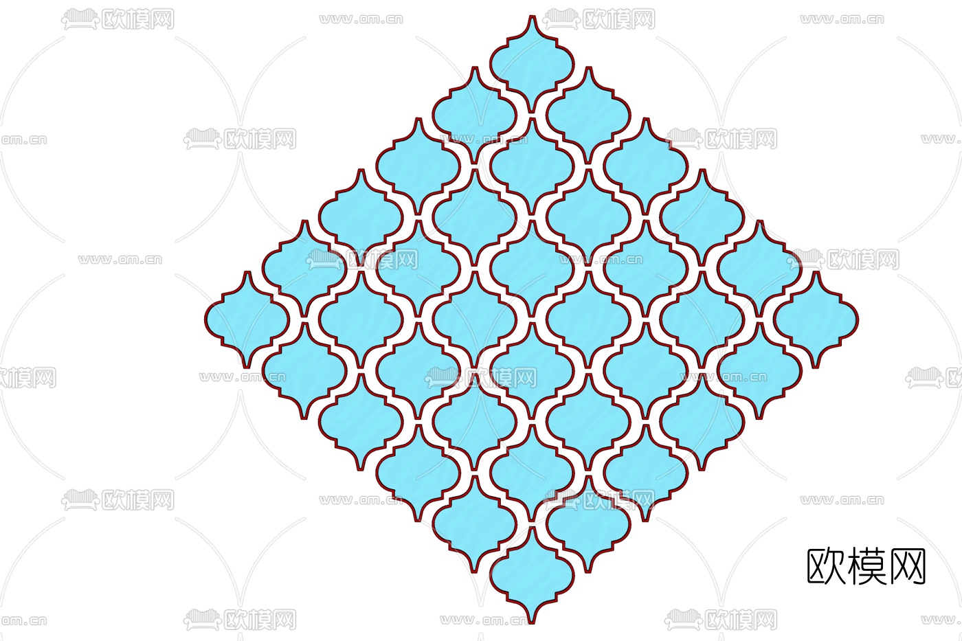 欧式雕花免费su模型下载