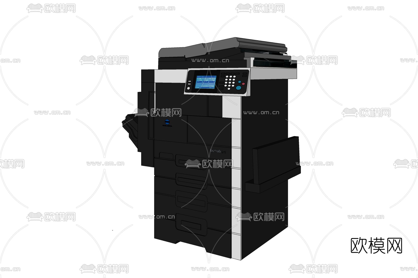 现代打印机免费su模型下载