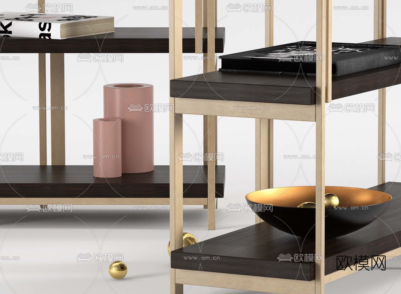 现代装饰架3d模型