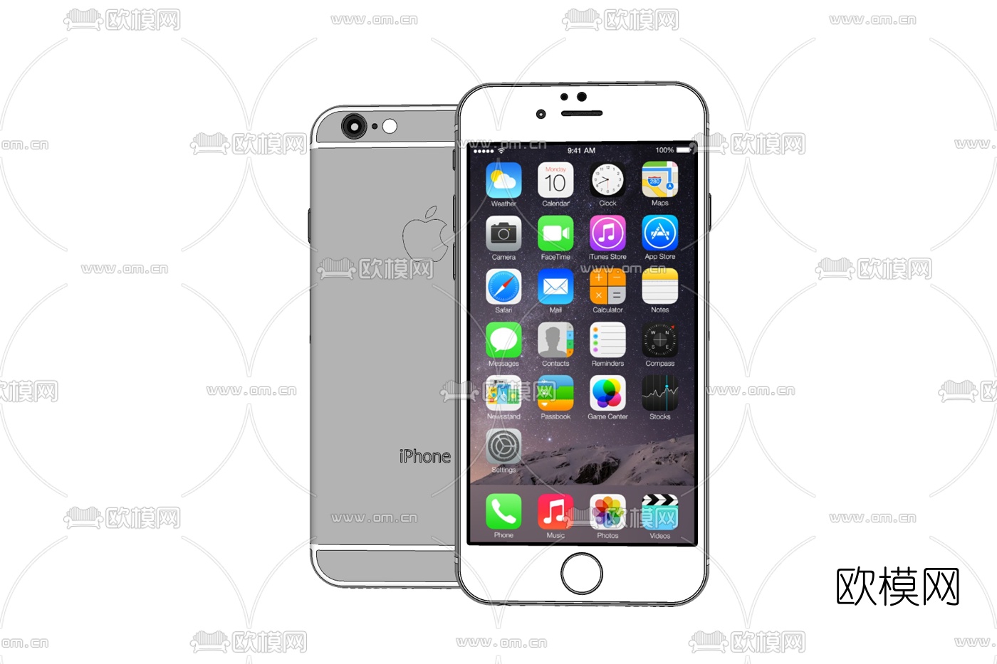 现代苹果手机免费su模型下载