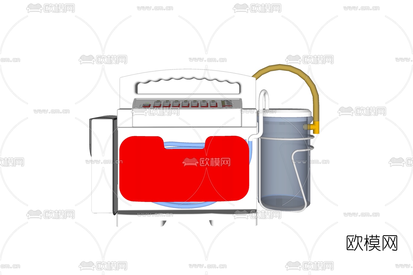 现代简易血液透析器免费su模型下载